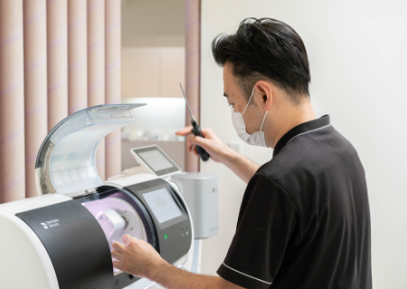 院内技工によるオーダーメイド治療